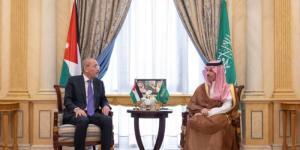 الرياض وعمان تبحثان مؤتمر تسوية القضية الفلسطينية وتنفيذ حل الدولتين