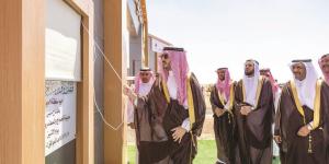 أمير الجوف يدشن مدينة الحجاج والمعتمرين