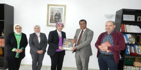 رئيس جامعة الأقصر تبحث توقيع شراكة مع الجامعة الدولية بالرباط