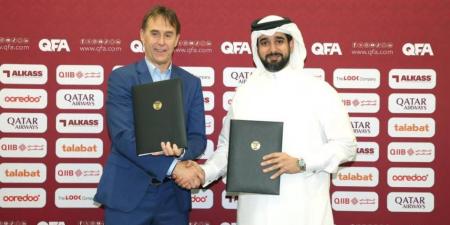 الإسباني لوبيتيغي مدرباً لمنتخب قطر