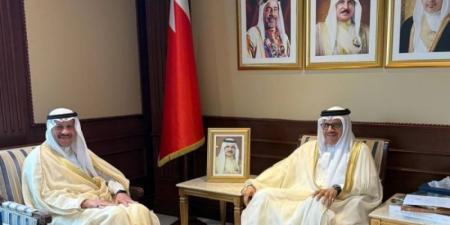 السفير السديري يبحث مع وزير خارجية البحرين الموضوعات المشتركة