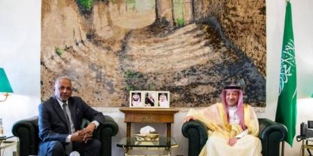 الخريجي يبحث مع دفع الله مستجدات الأوضاع في السودان