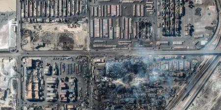 إيران توقف شخصين يُشتبه فيهما في انفجار ميناء رجائي