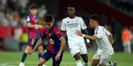 جدول ترتيب الدوري الإسباني قبل ختام الجولة 34.. ريال مدريد يطارد برشلونة