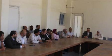 رئيس القومى لعلوم البحار  تتفقد فرع خليجي السويس والعقبة