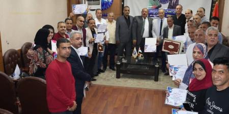 أمانة العمال بمستقبل وطن الشرقية تكرم نماذجها المشرفة