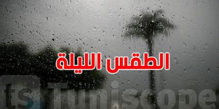 طقس الليلة: معهد الرصد الجوي يُحذّر من أمطار رعدية وضباب بالشمال والوسط