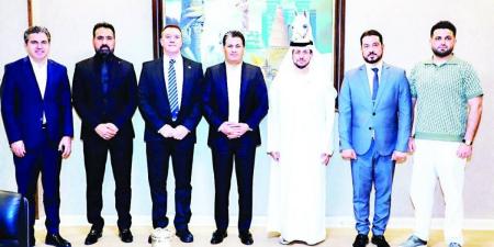قيس الظالعي يبحث تطوير الرجبي في العراق