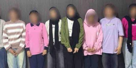 ضبط 8 فتيات اعتدين على أخرى فى الشرقية بسبب حدوث مشادة كلامية على أحد التطبيقات