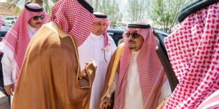 أمير الرياض يصل إلى محافظة المجمعة في جولة تفقدية وتدشين عدد من المشروعات التنموية