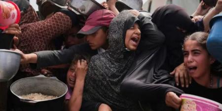 أطفال غزة بين أنياب الجوع
