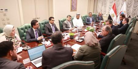 وزير الصحة يستقبل وفد مجموعة "برجيل" الطبية لبحث سبل التعاون المشترك بالقطاع الصحي