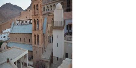 تسجيل وترميم ومعارض خارجية في دير سانت كاترين