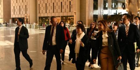 المتحف المصري الكبير يستقبل فخامة رئيس جمهورية جزر القمر ووزيرة التعليم والثقافة اليابانية
