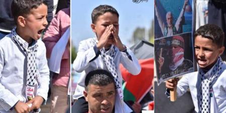 الشاعر الصغير يحيى السنوار العرعوري ... صوت المقاومة القادم من جلمة إلى غزة