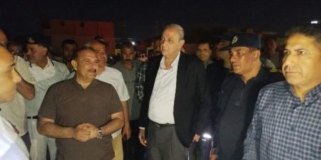 محافظ الغربية: السيطرة على حريق شونة الكتان وعلاج المصابين.. صور