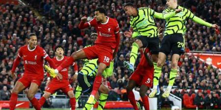 أهداف مباراة ليفربول وأرسنال في الدوري الإنجليزي.. دياز يعزز التقدم