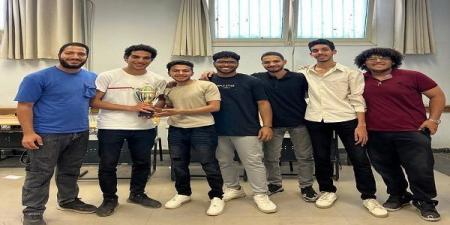 طلاب جامعة حلوان يتصدرون المشهد في نهائي دوري العباقرة