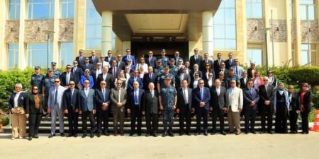 القوات البحرية تستقبل وفداً من أعضاء النادى البحرى للنيابة الإدارية