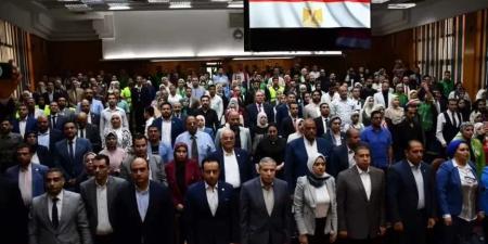 وزير الشباب والرياضة ومحافظ القليوبية في ملتقى حواري مع الكيانات الشبابية