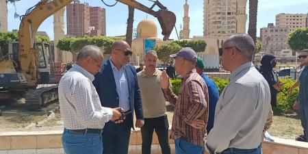 انطلاق المرحلة الثانية لتطوير الميدان الإبراهيمى بدسوق 
