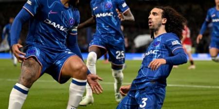 تشلسي يفوز على مانشستر يونايتد في الجولة ال (37) من الدوري الإنجليزي