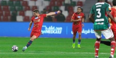الشباك نظيفة في لقاء الاتفاق وضمك