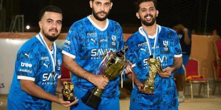 هلال جدة يتوج بلقب الغربية في دوري الحواري