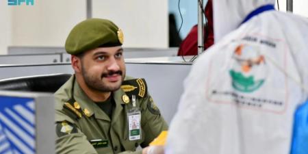 استقبال أولى رحلات ضيوف الرحمن القادمين من النيجر