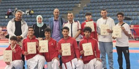 إنجاز جديد لأبطال مطروح  للكاراتيه في  بطولة دوري الأندية للدرجة