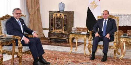 الرئيس المصري يبحث مع مستشار ترمب الأوضاع في غزة