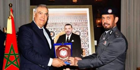 شرطة أبوظبي تشارك في احتفالات تأسيس الأمن الوطني المغربي