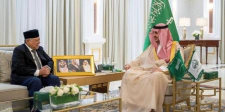 أمير الجوف يستقبل سفير إندونيسيا لدى المملكة