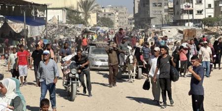 صورة: الاحتلال يصدر أوامر إخلاء جديدة شمال قطاع غزة