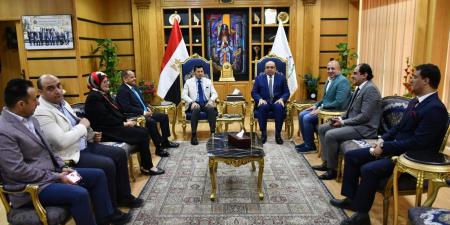 وزير الشباب يزور جامعة المنصورة للمشاركة في مناقشة رسالة دكتوراه 