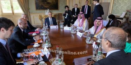 بيان مصري سعودي أردني مشترك حول غزة عقب اجتماع وزاري في باريس