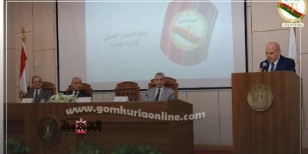 تكريم قيادات التفتيش القضائي بهيئة النيابة الإدارية 