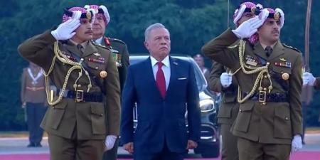 الملك يرعى الحفل الرسمي لعيد الاستقلال الـ 79 في قصر الحسينية
