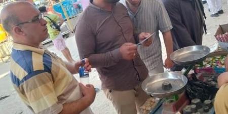 إعدام 165 كيلوجرام أغذية فاسدة وتحرير 45 محضرًا  بسمالوط 