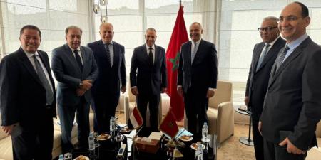 وزير الخارجية والهجرة يلتقي مع وزير الصناعة والتجارة المغربي في الرباط