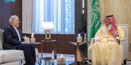 عبدالعزيز بن سعود يبحث «الاهتمام المشترك» مع السفير الإيراني