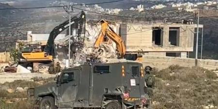 السياسة الصهيونية بهدم منازل الفلسطينيين بالضفة المحتلة تتواصل