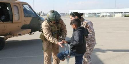 وصول دفعة جديدة من أطفال قطاع غزة لتلقي العلاج في الأردن