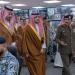 الأمير عبدالعزيز بن سعود يتابع سير العمل في مركز عمليات أمن المسجد النبوي الشريف