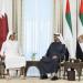 الرئيس الإماراتي وأمير قطر يبحثان مستجدات الأحداث في الشرق الأوسط