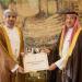 الخريجي يتسلّم نسخةً من أوراق اعتماد سفير سلطنة عُمان