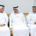 سعود بن صقر يعزي في وفاة سعيد راشد الحمودي