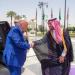 ولي العهد يستقبل الرئيس الأمريكي ويقيم مأدبة غداء رسمية تكريمًا له