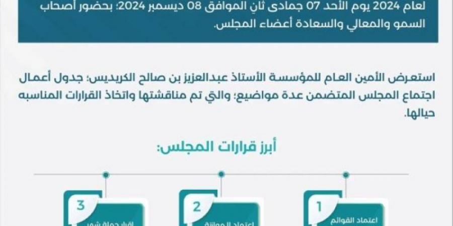 مجلس أمنا "سكن" يعقد اجتماعه الـ 10 لعام 2024