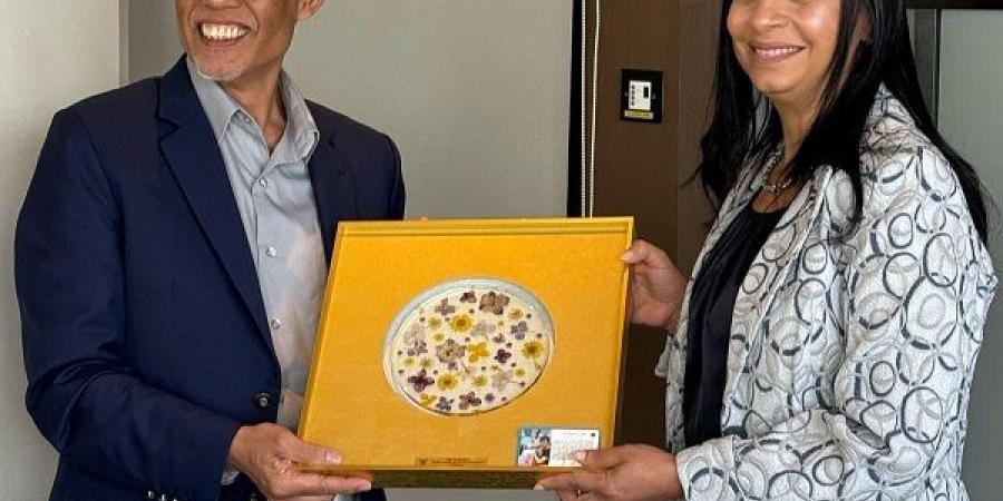 وزيرة التضامن تلتقي وزير الأسرة والتنمية الاجتماعية بسنغافورة